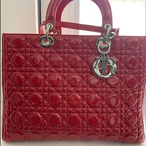 Lady Dior Patent Leather